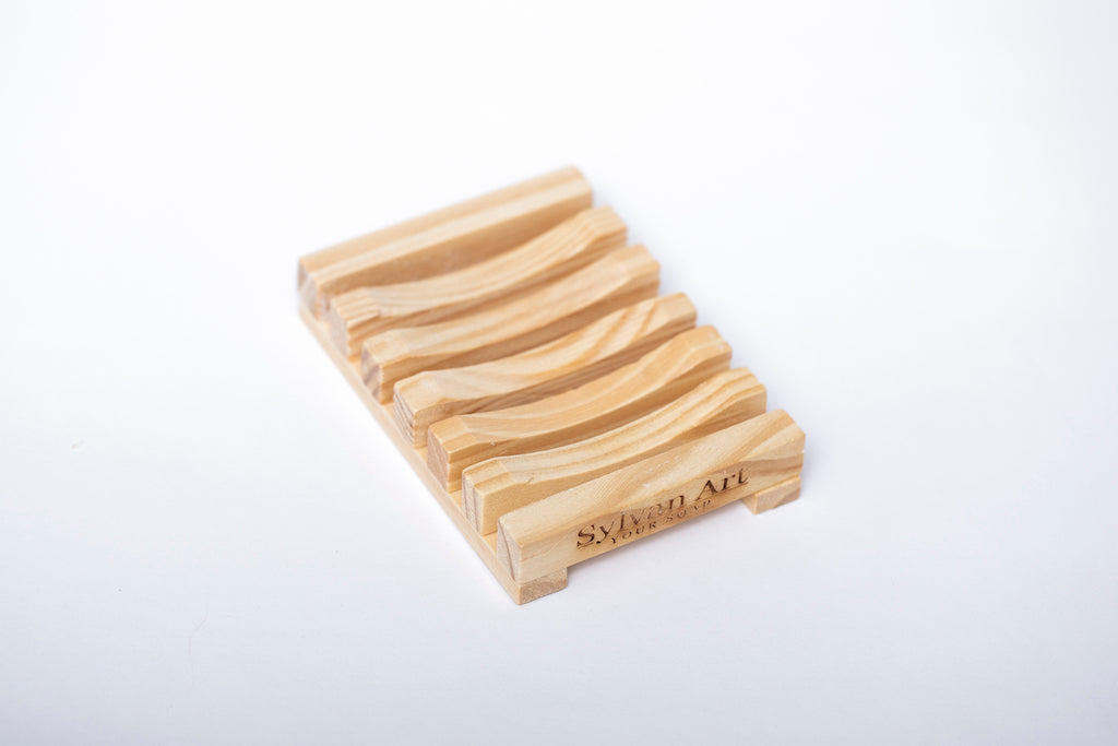 11 Natural Wooden Soap Holder, Pack of 3 Units