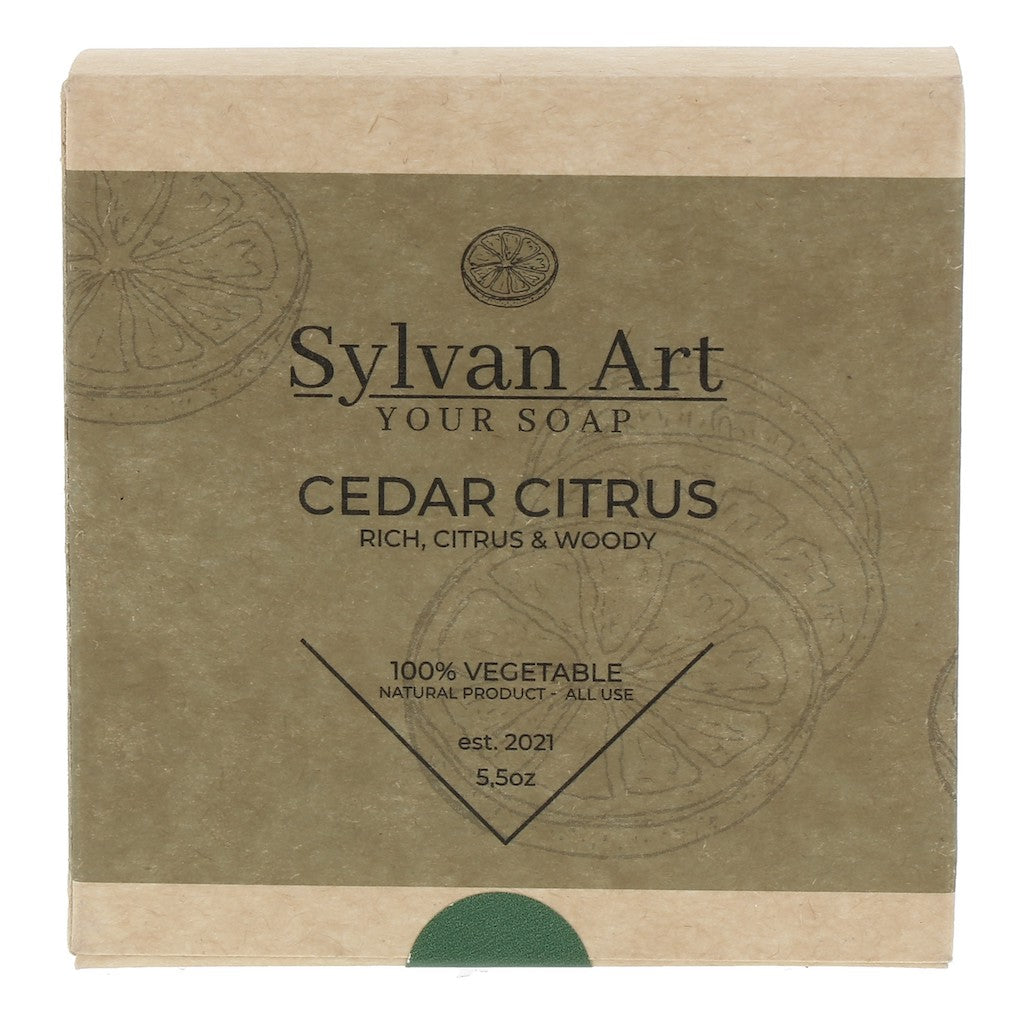 01 Cedar Citrus Bar Soap 5.5 oz