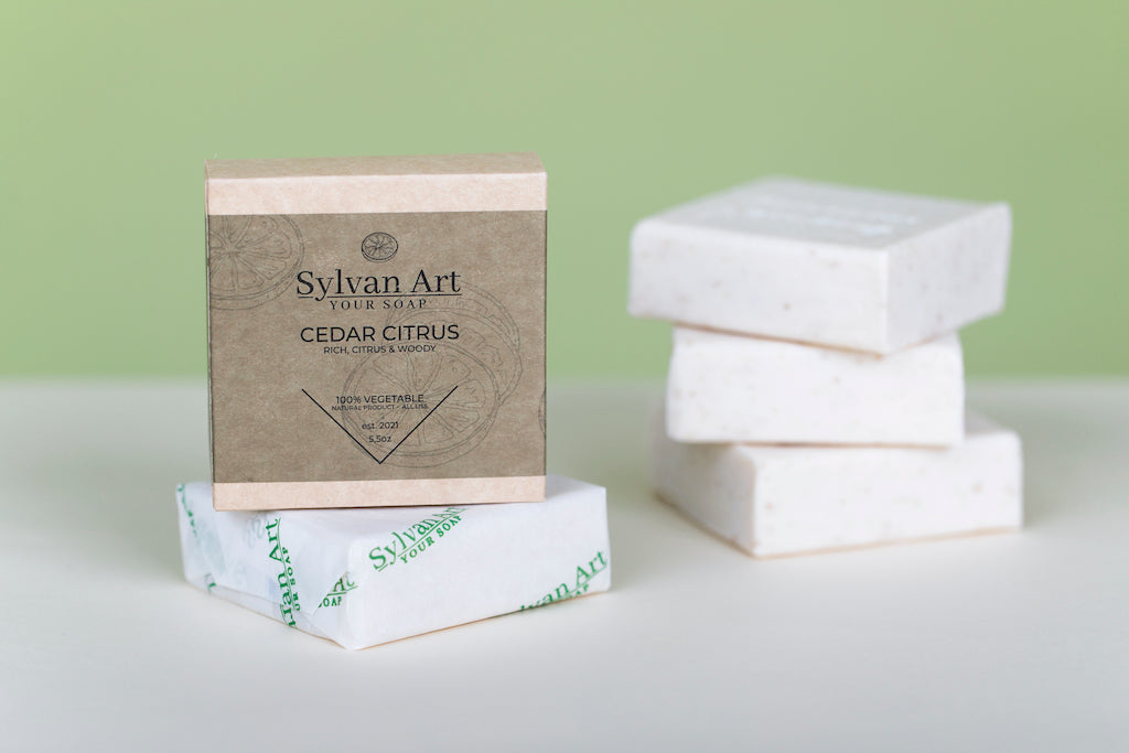 01 Cedar Citrus Bar Soap 5.5 oz