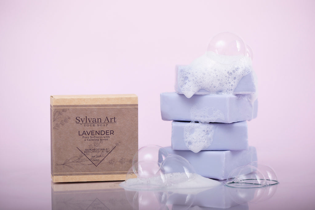 02 Lavender Bar Soap 5.5 oz