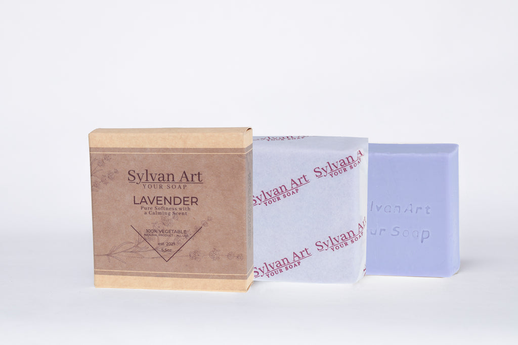 02 Lavender Bar Soap 5.5 oz