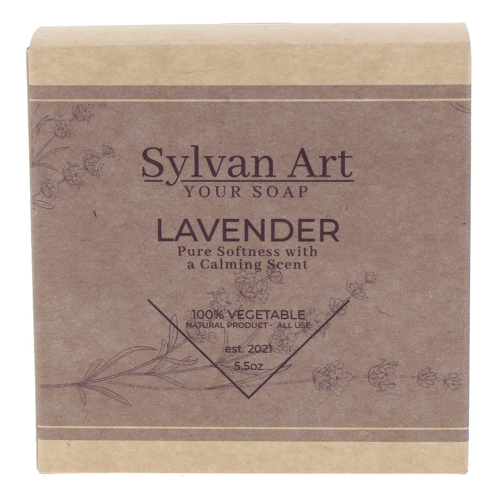 02 Lavender Bar Soap 5.5 oz