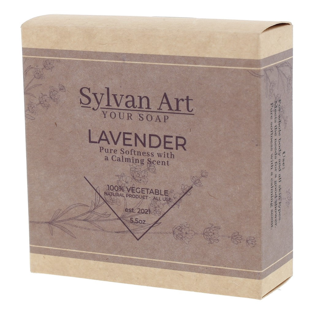 02 Lavender Bar Soap 5.5 oz